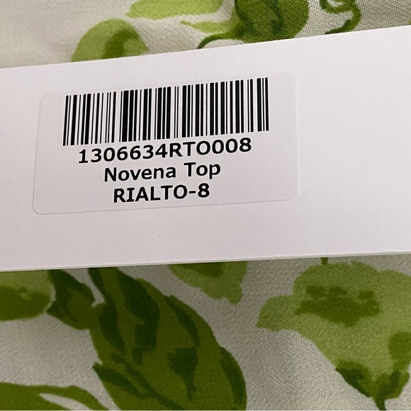 NWT Reformation Novena Top Color Rialto (Size 8) - Picture 6 of 7